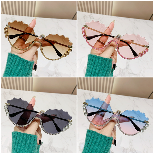 Lunettes 2026 Model 8 - Rose & Bleu
